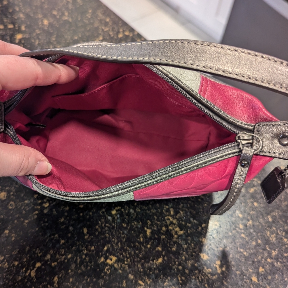 Y2K Pink Patchwork Demi Mini Shoulder Bag - Picture 4 of 10